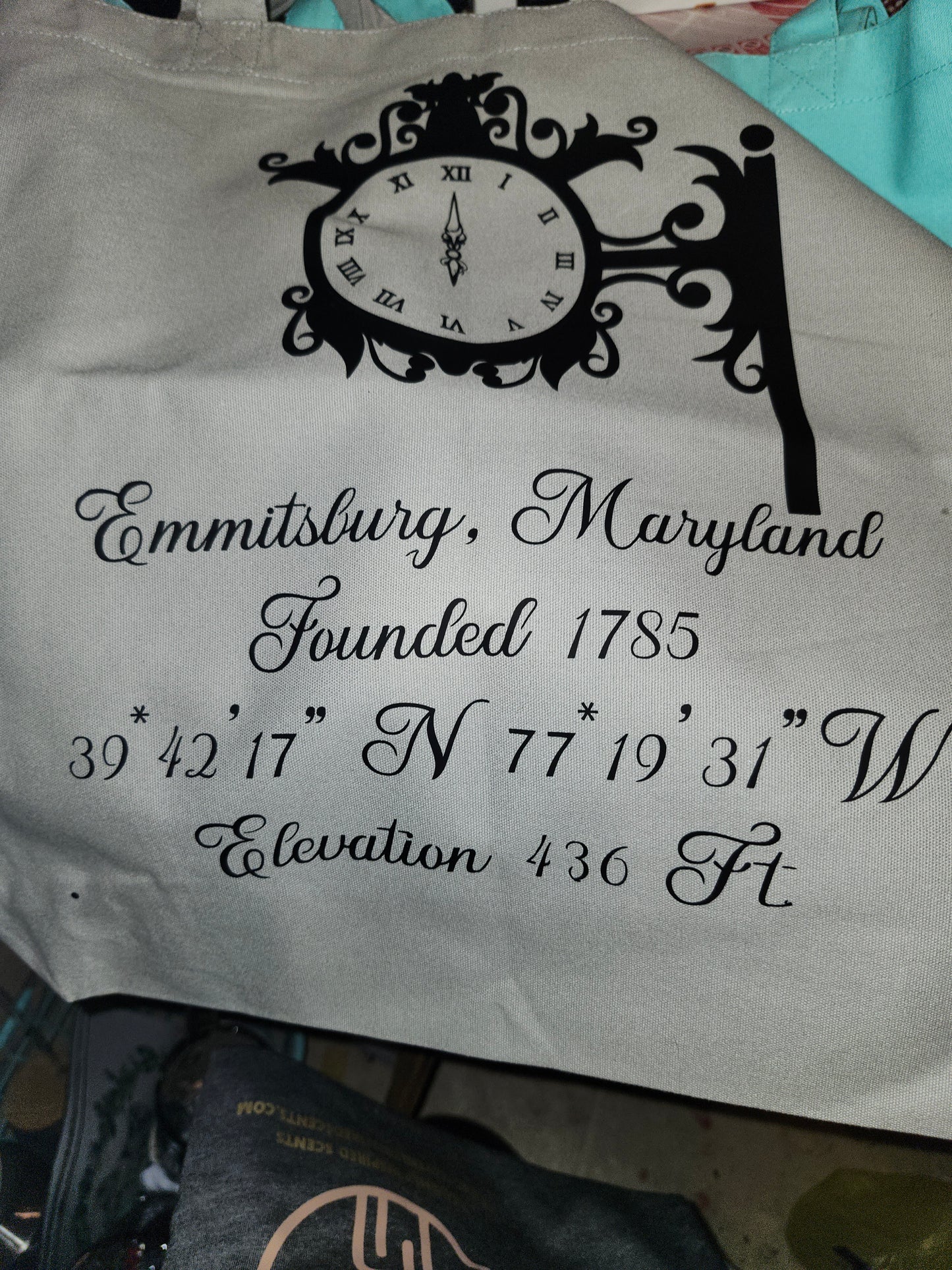 Emmitsburg, MD canvas bags